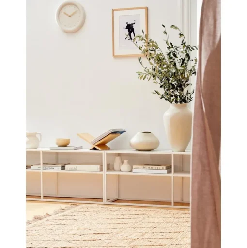 Credenza Bassa In Metallo Con Ripiano Neptun