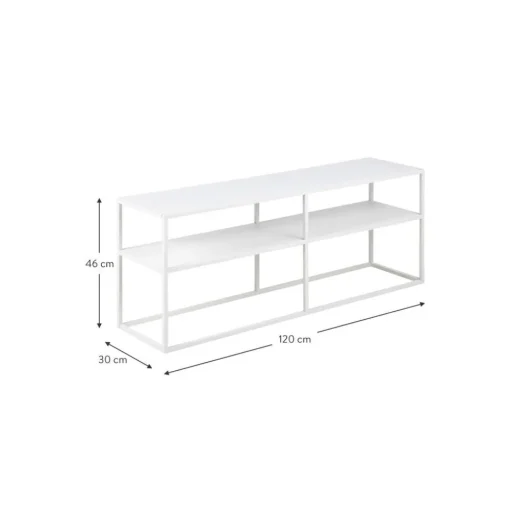 Credenza Bassa In Metallo Con Ripiano Neptun