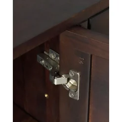 Credenza Con Ante In Legno Massiccio A Spina Di Pesce Luca