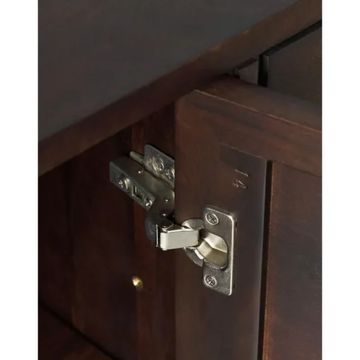 Credenza Con Ante In Legno Massiccio A Spina Di Pesce Luca