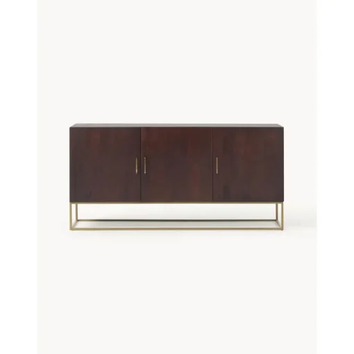 Credenza Con Ante In Legno Di Mango Massiccio Lyle