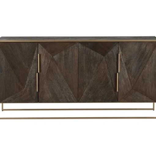 Credenza Con Ante In Legno Di Mango Massiccio Harry