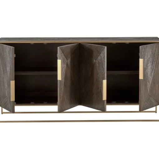 Credenza Con Ante In Legno Di Mango Massiccio Harry