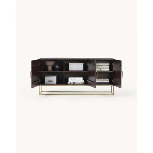 Credenza Con Ante In Legno Di Mango Massiccio Lyle