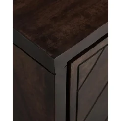Credenza Con Motivo A Spina Di Pesce E Ante Luca