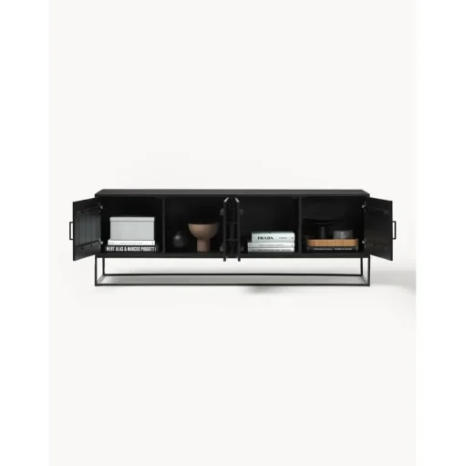 Credenza In Legno Di Mango Massiccio Con Ante Lyle