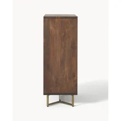 Credenza In Legno Di Mango Massiccio Con Ante E Cassetti Luca