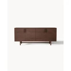 Credenza In Legno Di Quercia Con Ante Diana