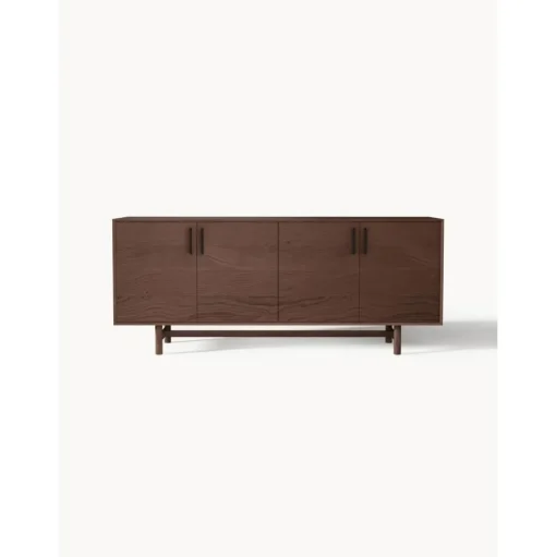 Credenza In Legno Di Quercia Con Ante Diana