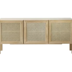 Credenza In Legno Di Quercia Con Intreccio Viennese Jolie