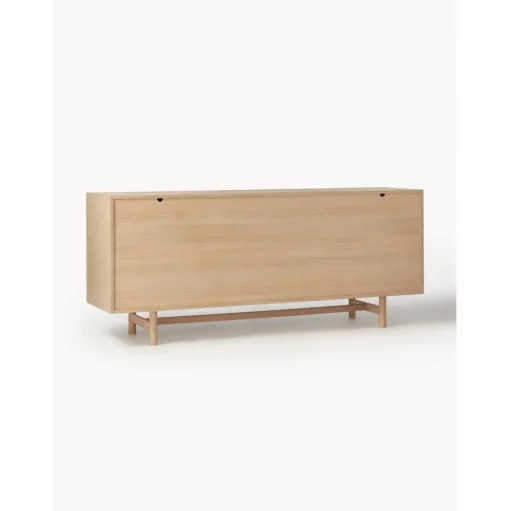 Credenza In Legno Di Quercia Con Ante Diana