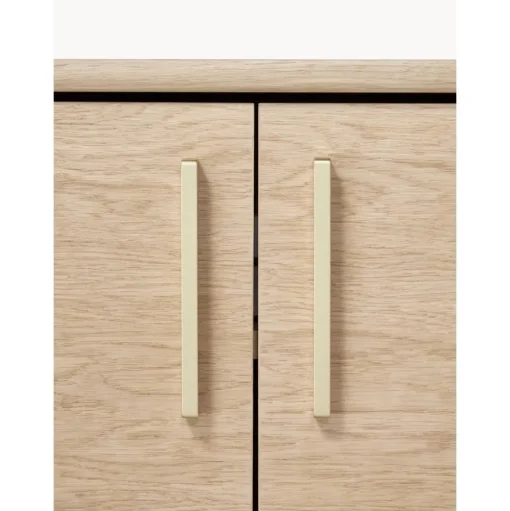 Credenza In Legno Di Quercia Con Ante Diana