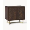 Credenza In Legno Massiccio Con Motivo Spina Di Pesce Luca