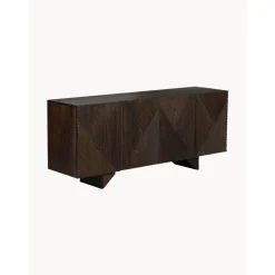 Credenza In Legno Massiccio Con Ante Louis