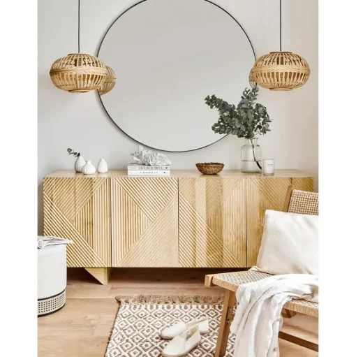 Credenza In Legno Massiccio Con Ante Louis