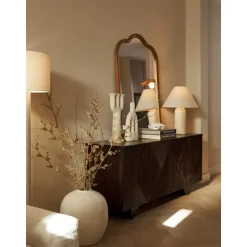 Credenza In Legno Massiccio Con Ante Louis