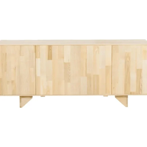 Credenza In Legno Massiccio Con Ante Louis