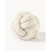 Cuscino Annodato In Tessuto Teddy Twist