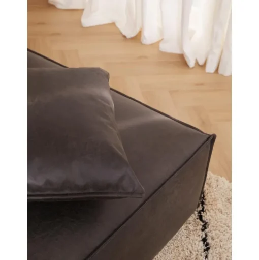 Cuscino Arredo In Pelle Riciclata Lennon