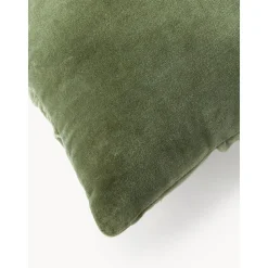 Cuscino In Velluto Con Balze Vada