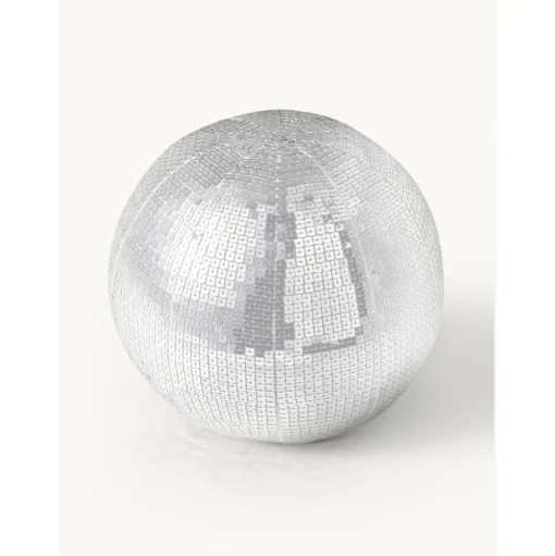 Cuscino Rotondo Con Paillettes Decorative Diva