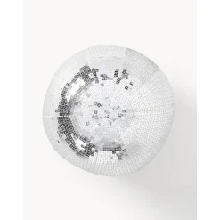 Cuscino Rotondo Con Paillettes Decorative Diva