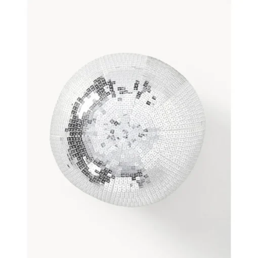 Cuscino Rotondo Con Paillettes Decorative Diva