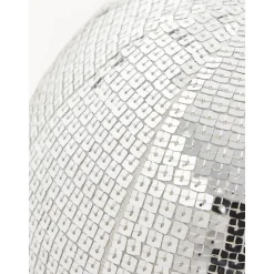 Cuscino Rotondo Con Paillettes Decorative Diva
