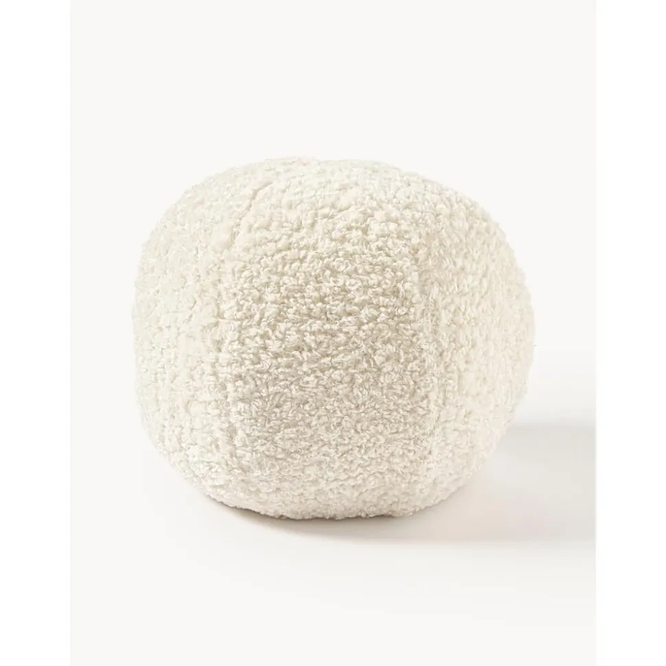 Cuscino Rotondo In Teddy Dotty