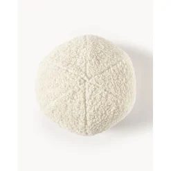 Cuscino Rotondo In Teddy Dotty