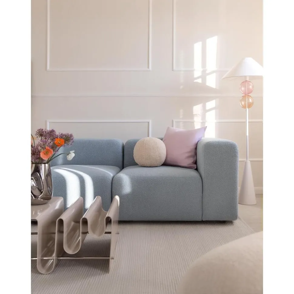 Cuscino Rotondo In Teddy Dotty