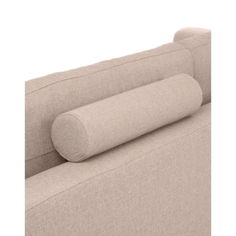 Divano 3 Posti Con Piedini In Metallo Cucita