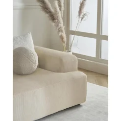 Divano 3 Posti In Velluto A Coste Melva