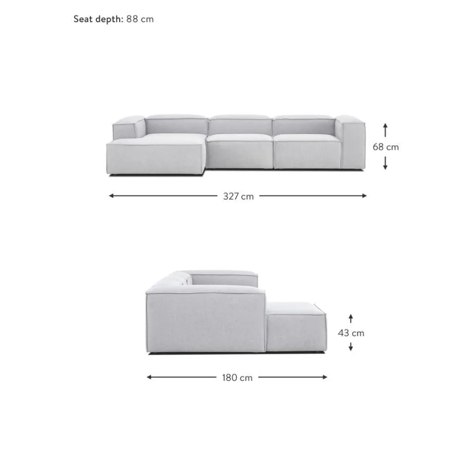 Divano Angolare Componibile Lennon