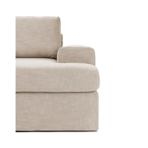 Divano Angolare Componibile 4 Posti Con Rivestimento Sfoderabile Russell