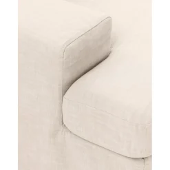 Divano Angolare Componibile 4 Posti Con Rivestimento Sfoderabile Russell