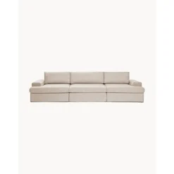 Divano Componibile 4 Posti Con Rivestimento Sfoderabile Russell