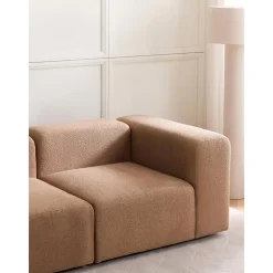 Divano Componibile 4 Posti In Boucle Lena