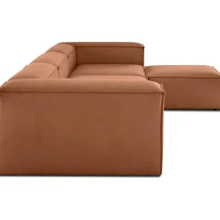 Divano Componibile 4 Posti Con Poggiapiedi Lennon