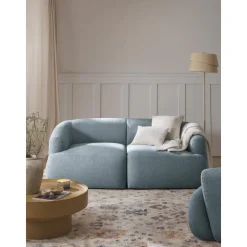 Divano Componibile 2 Posti In Boucle Sofia