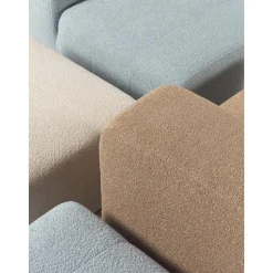 Divano Componibile 4 Posti In Boucle Lena