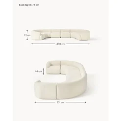 Divano Componibile Xl In Teddy Sofia