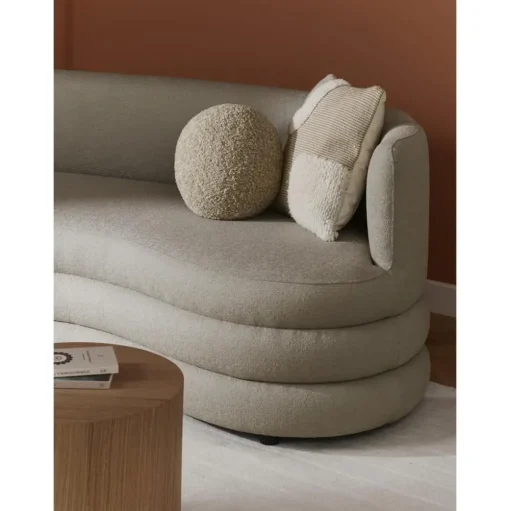 Divano Di Design 3 Posti In Boucle Solomon