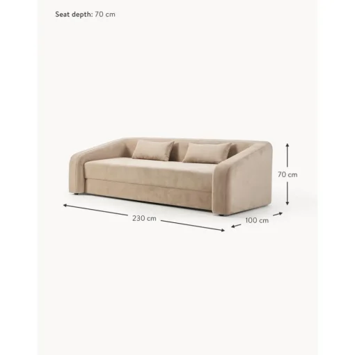 Divano Letto 3 Posti Eliot