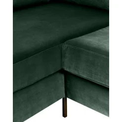 Divano Letto 3 Posti In Velluto Con Materasso Luna