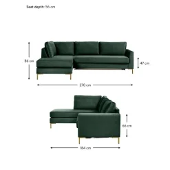 Divano Letto 3 Posti In Velluto Con Materasso Luna