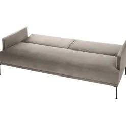 Divano Letto 3 Posti In Velluto Fluente