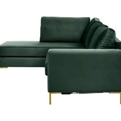 Divano Letto 3 Posti In Velluto Con Materasso Luna