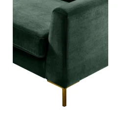 Divano Letto 3 Posti In Velluto Con Materasso Luna