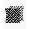 Federa Arredo Reversibile Lavorata A Maglia Chuck